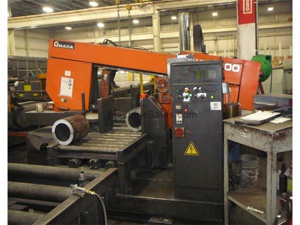 19.6&quot; X 31.8&quot; AMADA HKA800 FULLY AUTOMATIC POST TYPE HORIZONTAL B