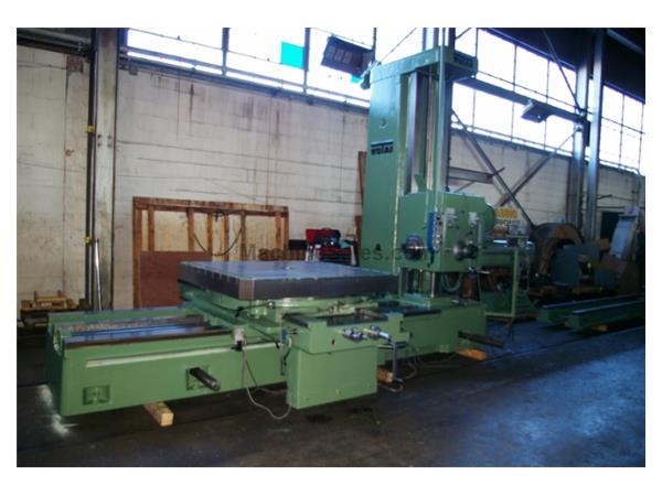 5" WOTAN TABLE TYPE HORIZONTAL BORING MILL