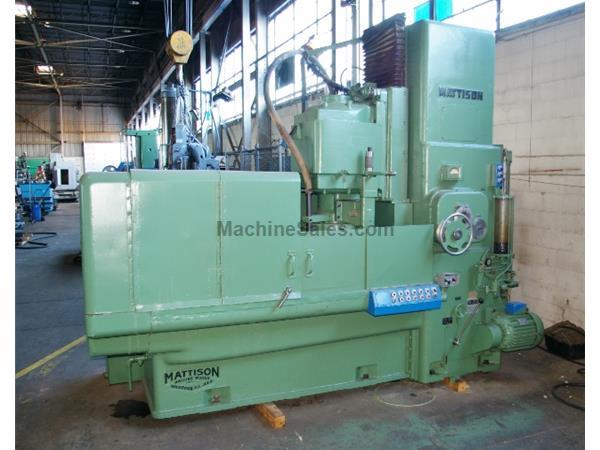 54&quot; MATTISON ROTARY SURFACE GRINDER MODEL 48