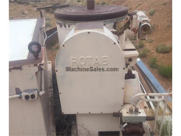ROTAB 10' DIAMETER TABLE POSITIONER ROTAB 10' DIAMETER TABLE POSITIONER