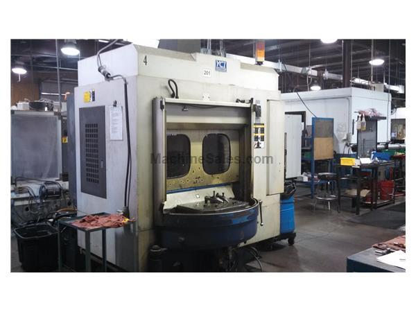 2002 YCI Supermax TCV-51T CNC Drill/Tap Center w/ Built in Rotating Table