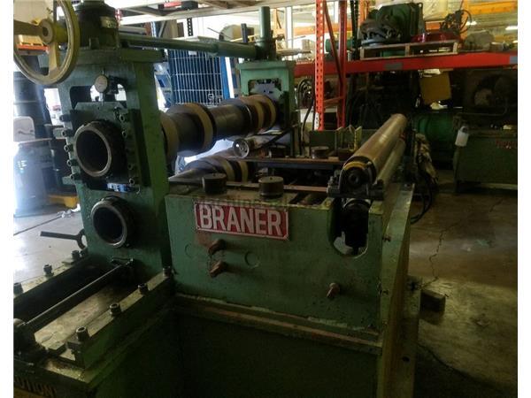 48" x .075" x 20,000Lb Braner Slitting Line 48" x .075" x 20,000Lb Braner Slitting Line