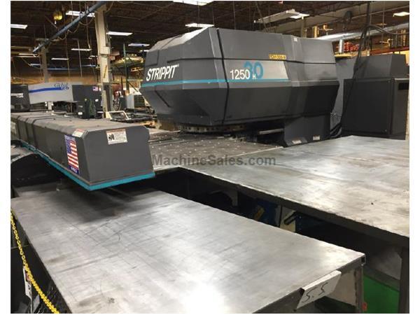 33 Ton Strippit 1250H/30 CNC Turret Punch 33 Ton Strippit 1250H/30 CNC Turret Punch