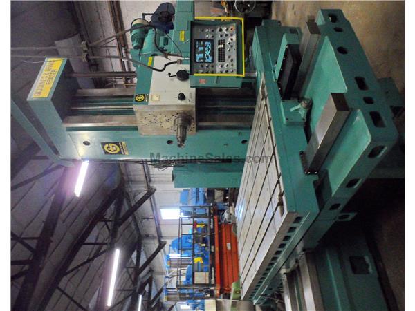 5" SPINDLE GIDDINGS & LEWIS CNC HORIZONTAL BORING MILL