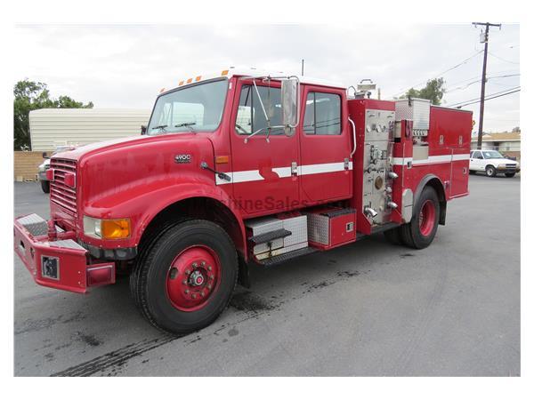 2000 International Crew Cab Type 3 Fire Engine