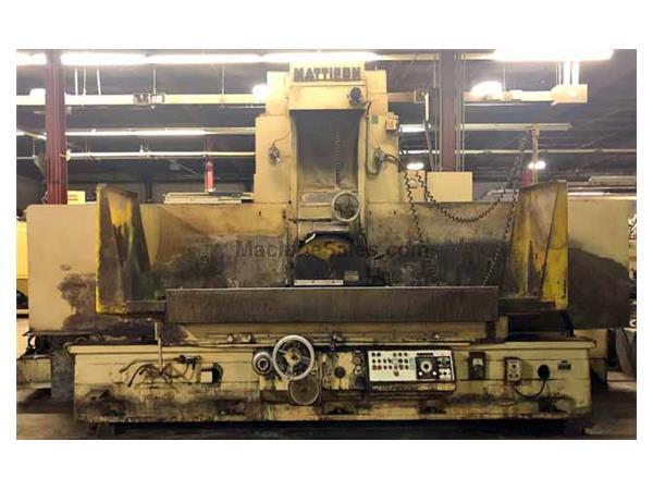 24&quot; x 72&quot; Mattison Hydraulic Surface Grinder