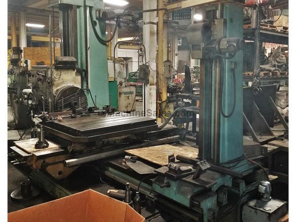 4&quot; TOS W100-A  Table Type Horizontal Boring Mill
