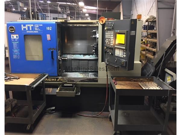 2000 Hitachi Seiki Model HT-23RIII CNC Lathe Seicos Control