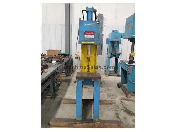 DENISON C-FRAME HYDRAULIC PRESS, 8 TON