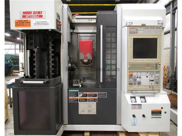 2009 MORI SEIKI MODEL NT-1000/WZ 7-AXIS MILL/TURN CENTER, 2.05&quot; BAR