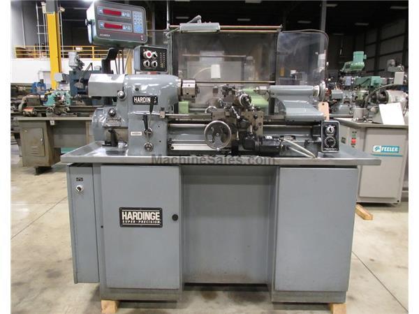 1984 HARDINGE MODEL HLV-H TOOLROOM LATHE, 11&quot; x 18&quot;