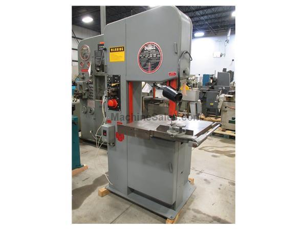 1985 USED DO-ALL MODEL 2013V VERTICAL BANDSAW, 20&quot;