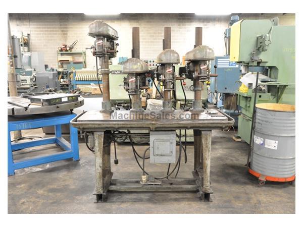 15" ROCKWELL DELTA 4 SPINDLE DRILL 15" ROCKWELL DELTA 4 SPINDLE DRILL