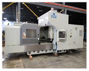 2008 SHARP SV-8045A BRIDGE TYPE VERTICAL MACHINING CENTER, 80" x 45&am