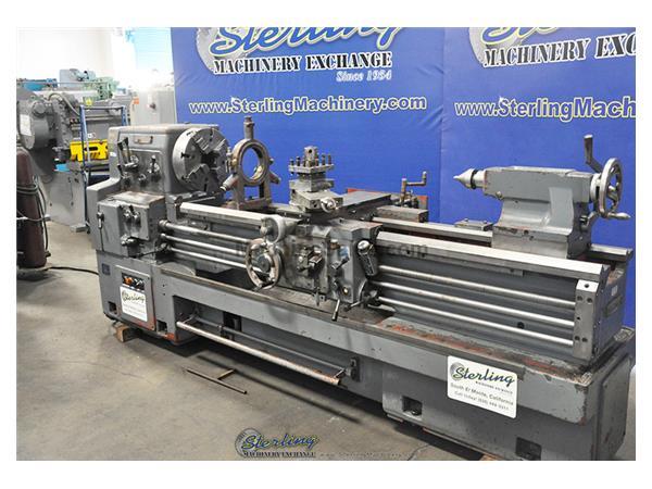 21&quot; /29&quot; x 80&quot; Webb Whacheon, gap bed, 4-Jaw buck chuck, live center, 4-way tool post, coolant system, #A3646