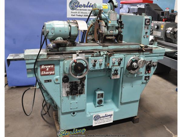 10&quot; x 20&quot; Brown & Sharpe # 1A , universal grinder, motorized workhead, tailstock, swing down internal grinding attachment, #A1563