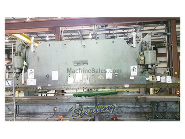 400 Ton, Cincinnati # 400H , 30' OA, hydraulic, 20' BH, Automec CNC BG, (3)foot pedals), used, #A4831