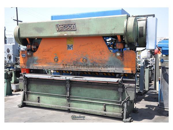 65 Ton, Verson # 2010-65 , 12' OA, 126" BH, pneumatic dual palm control, A/C, materia 65 Ton, Verson # 2010-65 , 12' OA, 126" BH, pneumatic dual palm control, A/C, materia