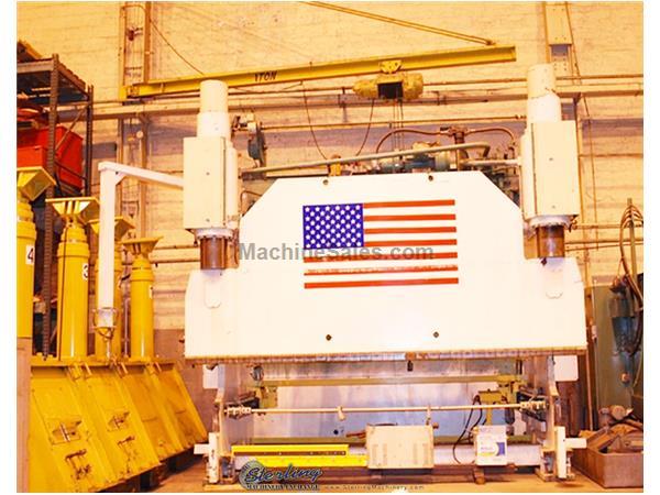 440 Ton, LVD # PPN400/4500 , hydraulic, 14' overall, lower die holder, remote palm Control 440 Ton, LVD # PPN400/4500 , hydraulic, 14' overall, lower die holder, remote palm Control