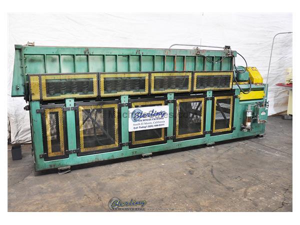 Timesavers # V44 , slurry system, 44 cu.ft., auto lube, 20 HP, serial #20976G, 1990, #7863 Timesavers # V44 , slurry system, 44 cu.ft., auto lube, 20 HP, serial #20976G, 1990, #7863