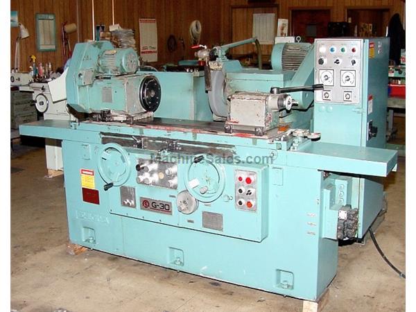 11&quot; Swing 24&quot; Centers Shigiya GUA-30.60 OD GRINDER, HYD. TABLE, AUTO INFEED, PLUNGE, RAPID, SPKT TIMER