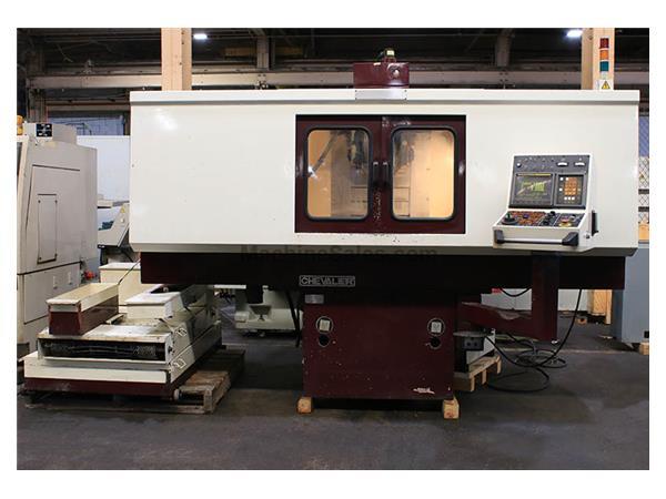 8" Width 18" Length Chevalier FSG-B818CNC SURFACE GRINDER, FANUC OM CNC, COLUMN 