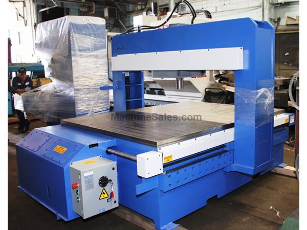 150 Ton 12&quot; Stroke Pressmaster GSP-150T-4/8 STRAIGHTEN PRESS, Gantry Style for Flat Plate or Bar