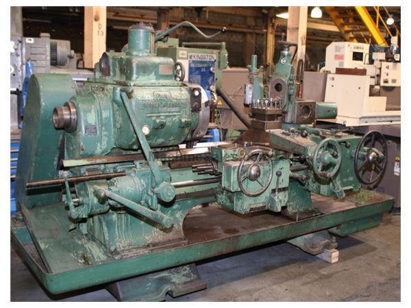 15" Chuck 3" Hole Warner  Swasey 2A TURRET LATHE, 3-Jaw, Toolpost, 7.5 HP, 3-3/4