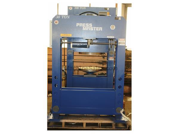 30 Ton 12&quot; Stroke Pressmaster HFP-30 H-FRAME HYDRAULIC PRESS, Electric over Hydraulic