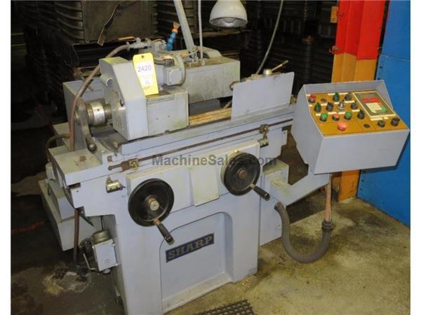 6&quot; Swing 18&quot; Centers Sharp OD618A OD GRINDER, PLC AUTO INFEED CONTROL WITH PLUNGE, POWER TABLE