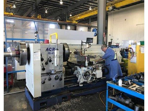 ACRA-FEL-4280, HOLLOW SPINDLE ENGINE LATHE, 42&quot; SWING, 9&quot; SPINDLE