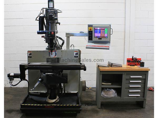 30&quot; X Axis 3HP Spindle Bridgeport V2XT CNC VERTICAL MILL, DX-32 Control,3-Axis, #30 Taper PDB,Tooling,WOW