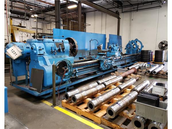 45" x 350" Axelson Heavy Duty Lathe 45" x 350" Axelson Heavy Duty Lathe