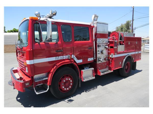 1996 Mack MS 300P Crew Cab Type 3 Fire Engine