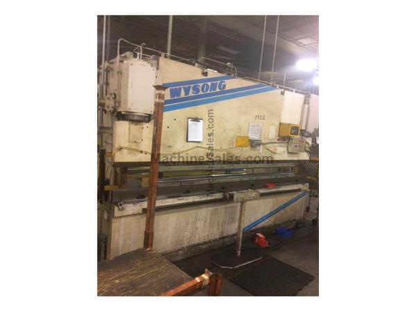 175 TON WYSONG HYDRAULIC PRESS BRAKE,  MODEL MTH175-144