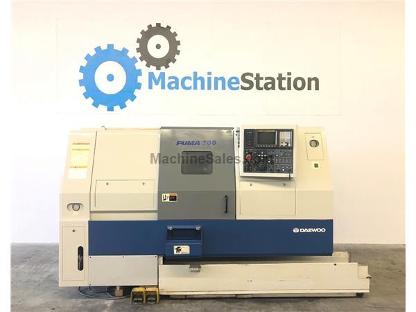 DAEWOO PUMA 200LC CNC Turning Long Bed Lathe