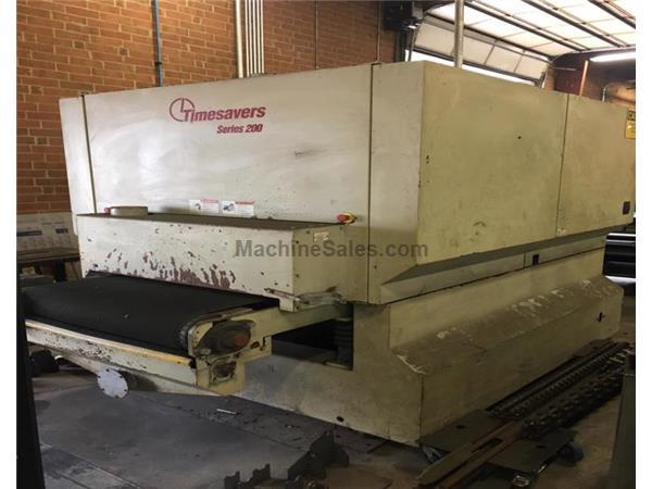 Timesavers Series 200 3 Head Belt Sander/Deburrer Timesavers Series 200 3 Head Belt Sander/Deburrer