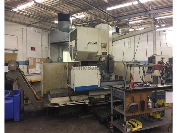 Okuma MC-60VAE - 50 Taper Vertical Machining Center, 1997, Aerospace use