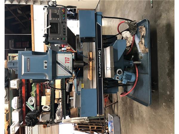 Lagunmatic 717 Bridgeport type 3-axis Vertical CNC Mill w/ Dynapath 35245