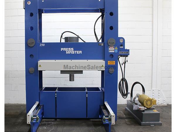 250 Ton 16&quot; Stroke Pressmaster RTP-250T H-FRAME HYDRAULIC PRESS