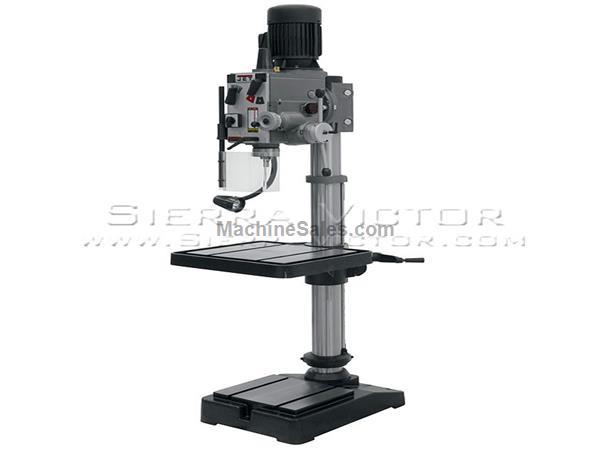 JET GHD-20PF Gear Head Drill Press w/Power Downfeed 354024