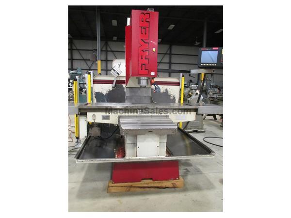 2006 FRYER MB-15R VERTICAL CNC BED MILL, ANILAM 3000, 50&quot; X 25&quot; X