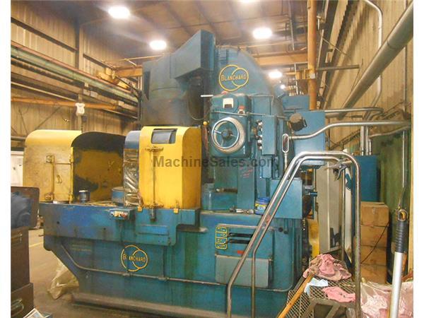 48&quot; Chuck 60HP Spindle Blanchard 27-48, NEW 1950, PGRADED WITH PLC  A/B SOFT START ROTARY SURFACE GRINDER, NEWER CHUCK CONTROL, 3/8&quot; CHUCK LIFE