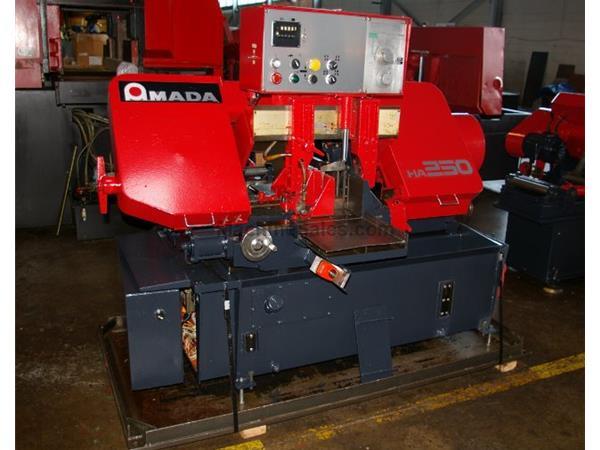 10" X 10" AMADA FULLY AUTOMATIC HYDRAULIC HORIZONTAL BAND SAW