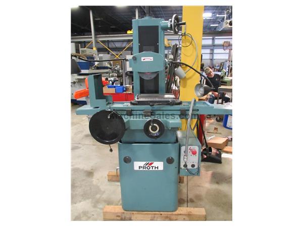 1985 PROTH MODEL PSGS-618 HAND FEED SURFACE GRINDER, 6” X 18”