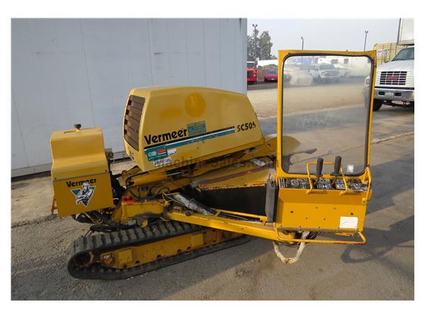 2000 Vermeer SC505 Diesel Self Propelled AutoSweep Stump Grinder