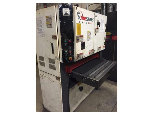 TIMESAVER 2200 DRY-TYPE,37"BELT,20-HP,6"DRUM,15-45 FPM,BELT-TRACK TIMESAVER 2200 DRY-TYPE,37"BELT,20-HP,6"DRUM,15-45 FPM,BELT-TRACK