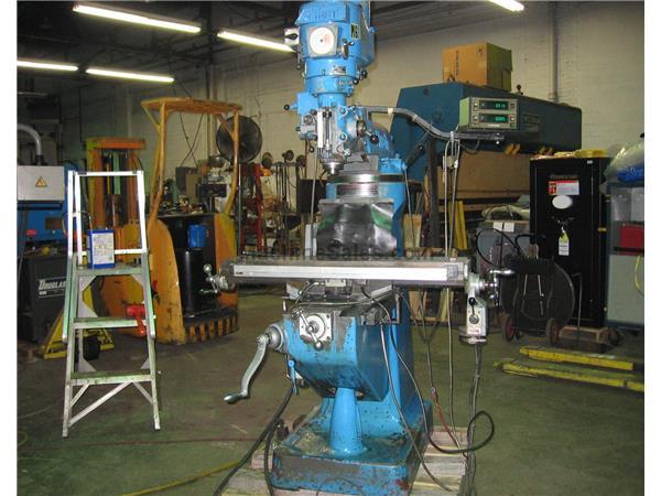 Alliant 9” x 42” Model 42VC Vertical Milling Machine S/N: 73125243