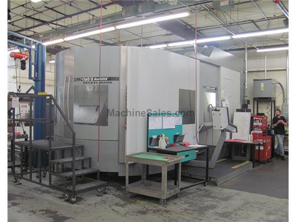 DMG DMC 160U DuoBLOCK 5 Axis UMC w/SIEMENS 840D 3D DMG DMC 160U DuoBLOCK 5 Axis UMC w/SIEMENS 840D 3D