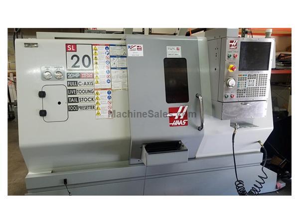 HAAS SL-20T LIVE TOOL CNC LATHE HAAS SL-20T LIVE TOOL CNC LATHE